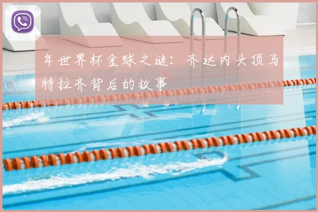年世界杯金球之谜:齐达内头顶马特拉齐背后的故事