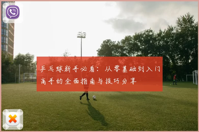 乒乓球新手必看:从零基础到入门高手的全面指南与技巧分享
