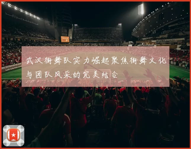 武汉街舞队实力崛起聚焦街舞文化与团队风采的完美结合