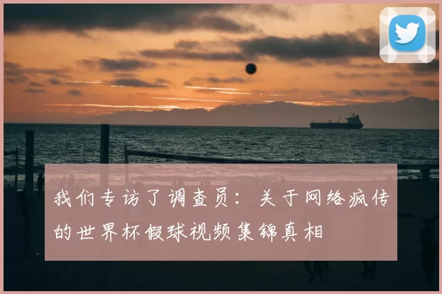 我们专访了调查员:关于网络疯传的世界杯假球视频集锦真相