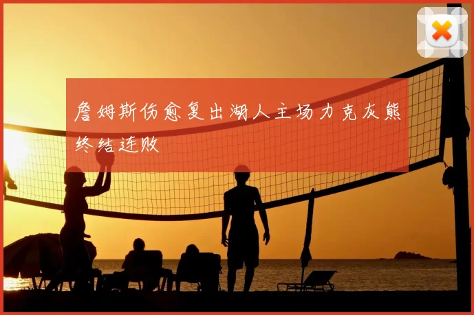 詹姆斯伤愈复出湖人主场力克灰熊终结连败